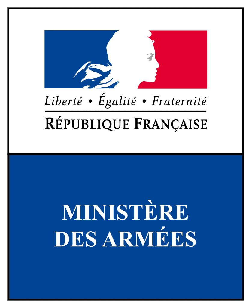 Logotype entreprise Ministère des armées